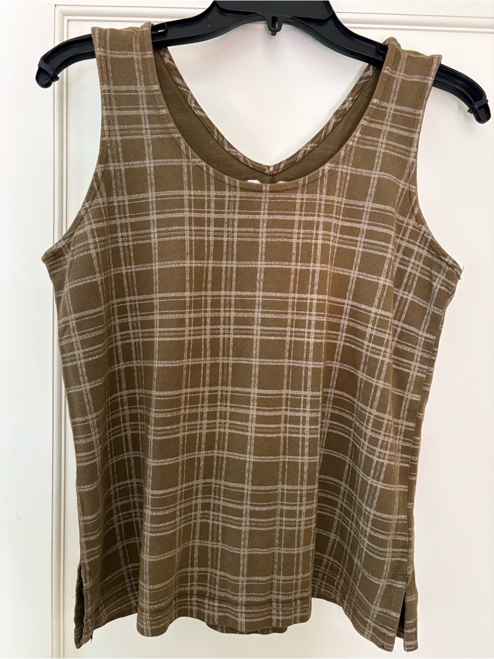 Energe plaid top. Size PM